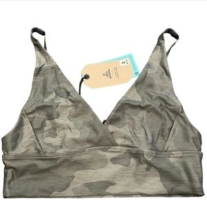 PrAna Sports Bra Women's Layna Brami Camo Camouflage New with Tags